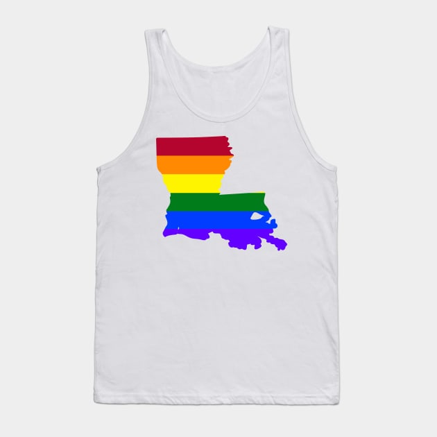 Louisiana Pride Tank Top by UnitedTees